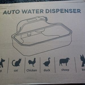 Auto Water Dispenser For Large Dog, Cat & Livestock